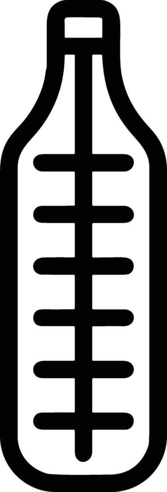 Thermometer medicine icon symbol image vector. Illustration of the temperature cold and hot measure tool design image.EPS 10 vector