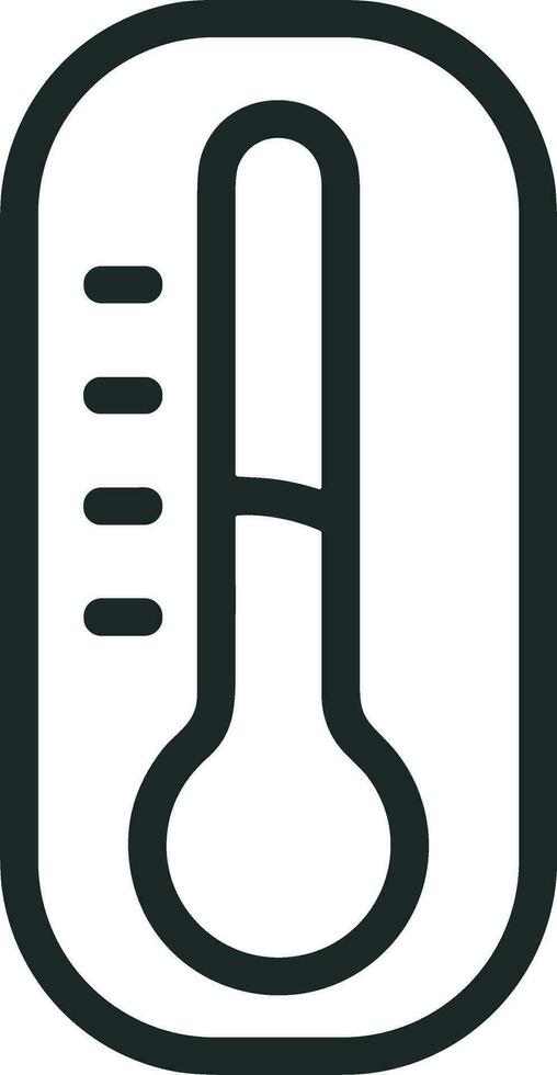 Thermometer medicine icon symbol image vector. Illustration of the temperature cold and hot measure tool design image.EPS 10 vector