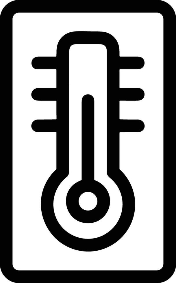 Thermometer medicine icon symbol image vector. Illustration of the temperature cold and hot measure tool design image.EPS 10 vector