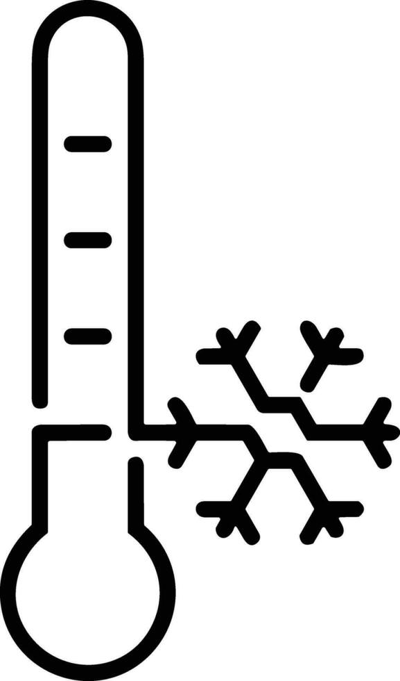 termómetro medicina icono símbolo imagen vector. ilustración de el temperatura frío y caliente medida herramienta diseño imagen.eps 10 vector