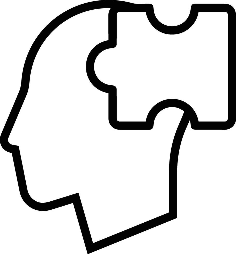 Brain idea symbol icon vector image. Illustration of the creative intelligence think design image. EPS 10