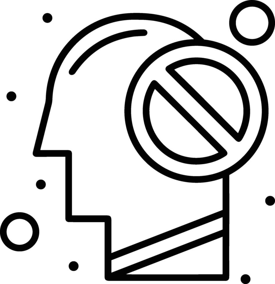 Brain idea symbol icon vector image. Illustration of the creative intelligence think design image. EPS 10