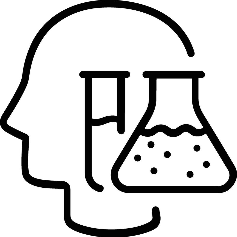 Brain idea symbol icon vector image. Illustration of the creative intelligence think design image. EPS 10