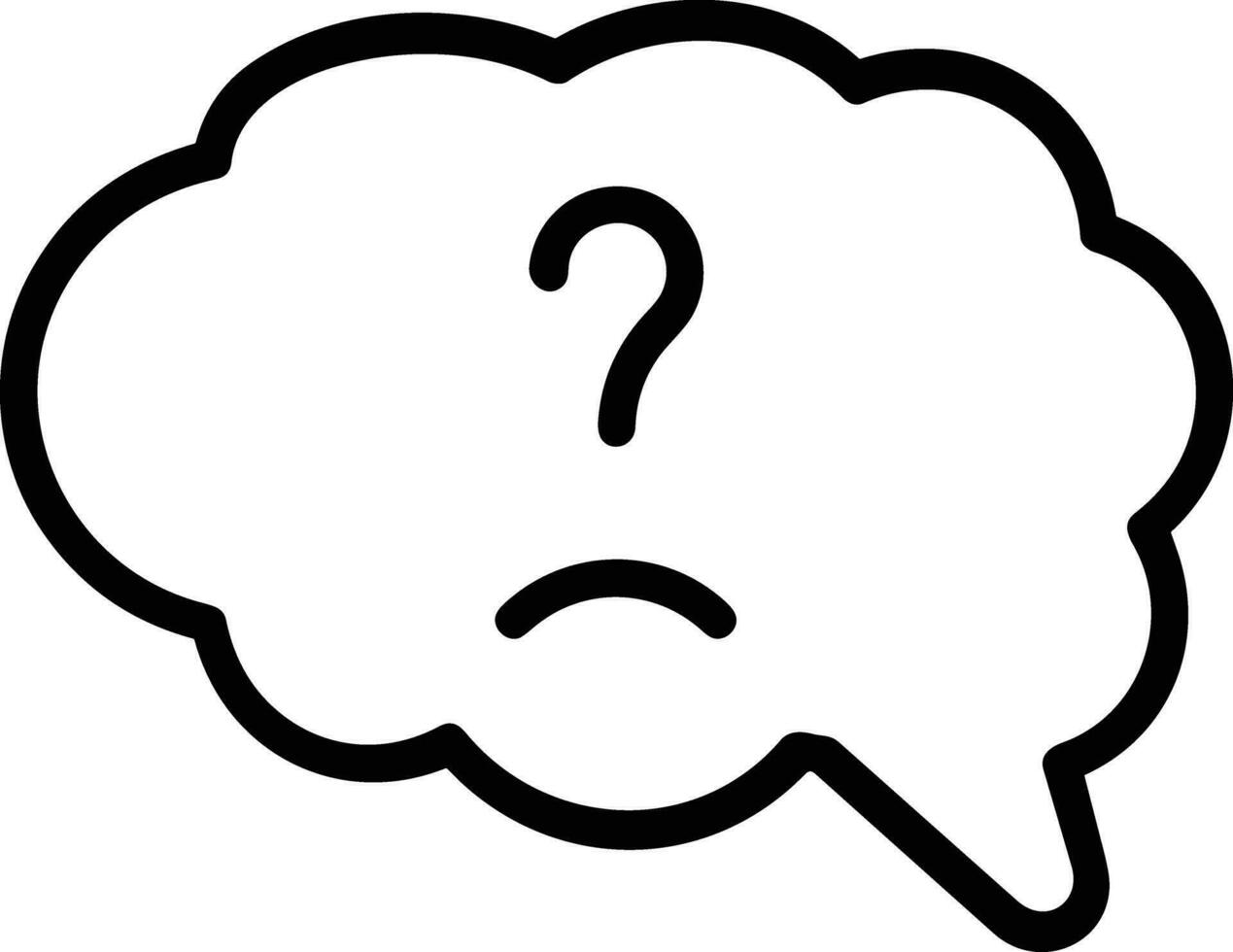 Brain idea symbol icon vector image. Illustration of the creative intelligence think design image. EPS 10