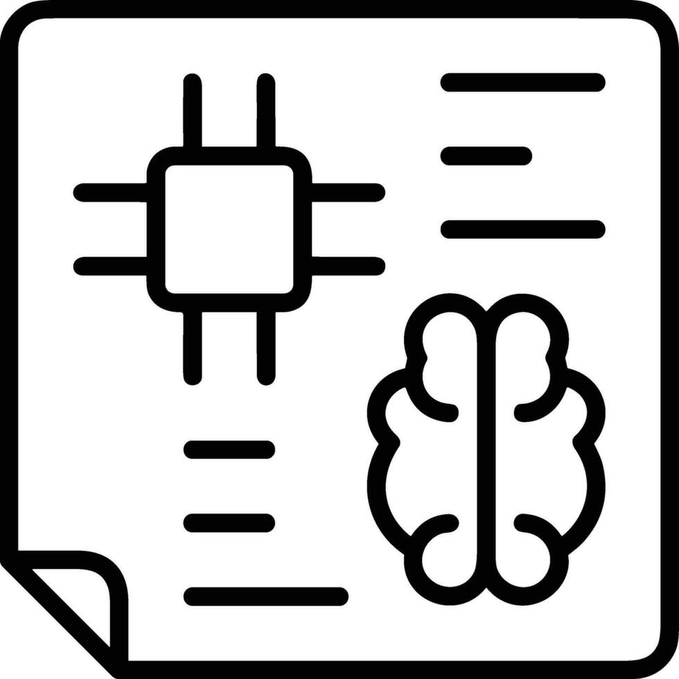 Brain idea symbol icon vector image. Illustration of the creative intelligence think design image. EPS 10