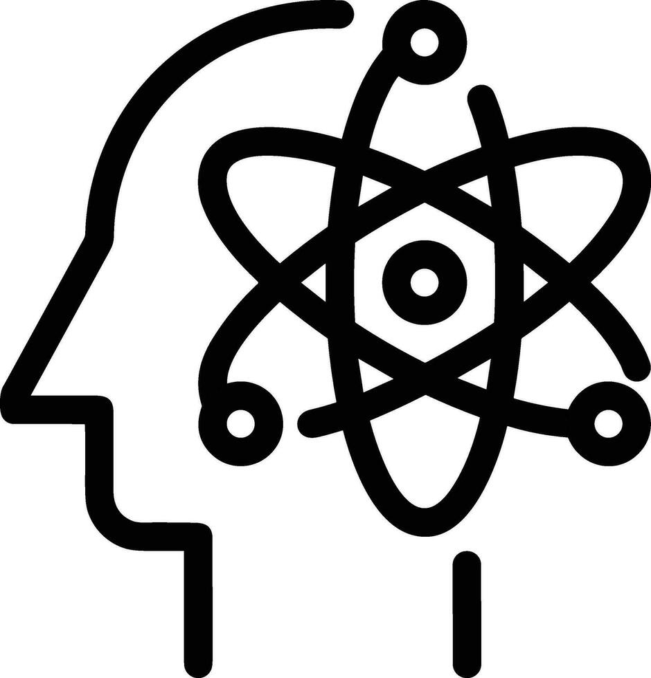 Brain idea symbol icon vector image. Illustration of the creative intelligence think design image. EPS 10