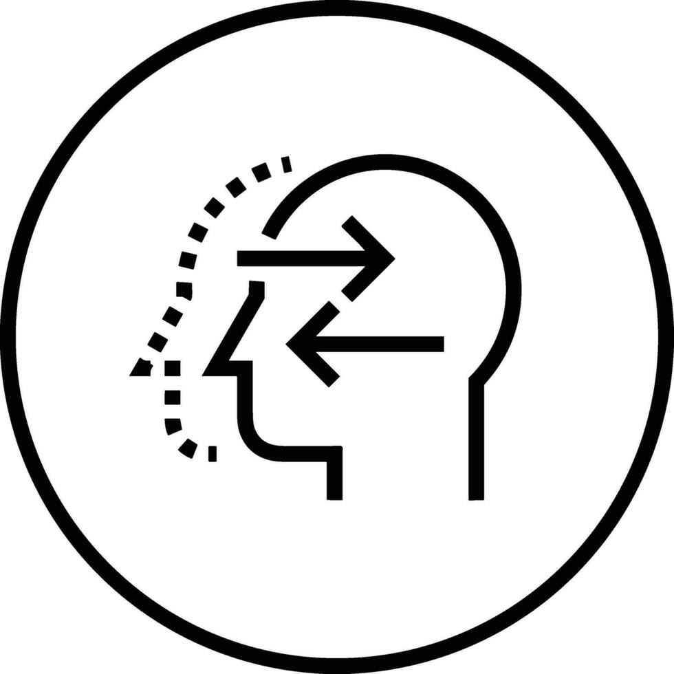 Brain idea symbol icon vector image. Illustration of the creative intelligence think design image. EPS 10