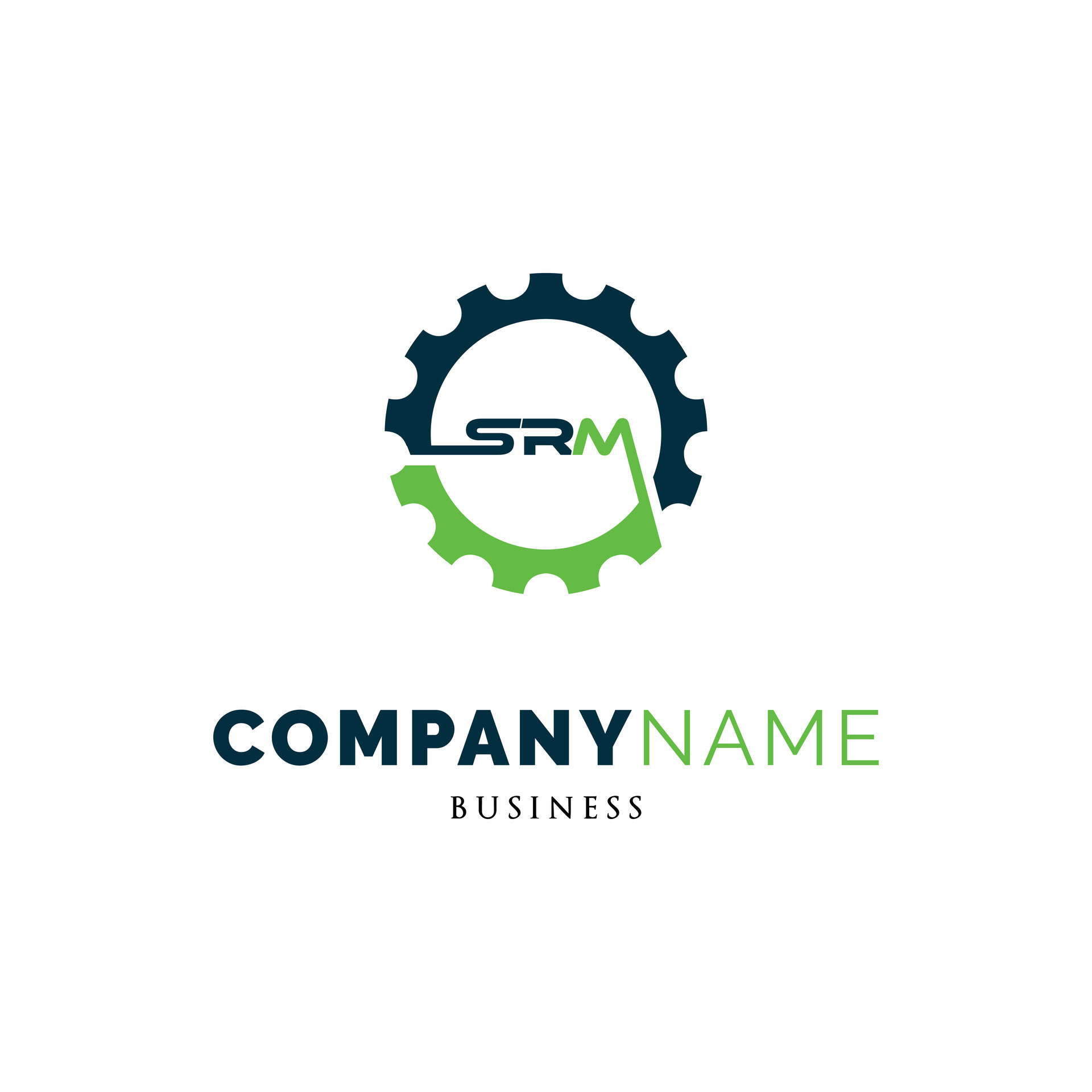 Initial Letter SRM Icon Logo Design Template 27459767 Vector Art at ...