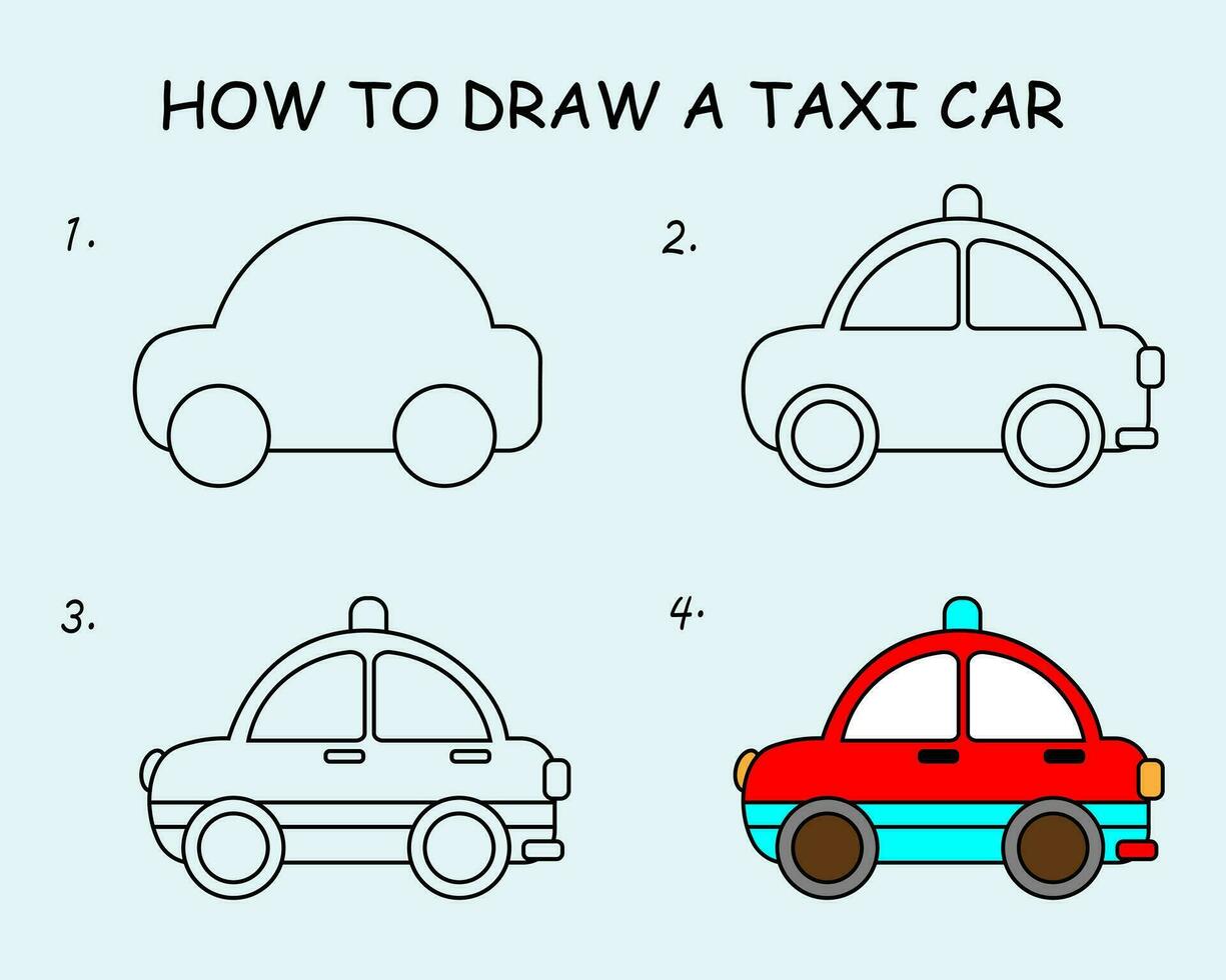 How to Draw a Car Step by Step