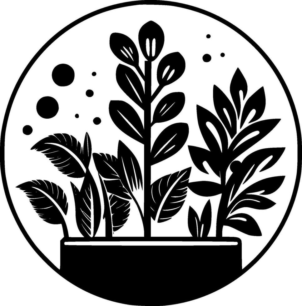Plants - High Quality Vector Logo - Vector illustration ideal for T-shirt graphic