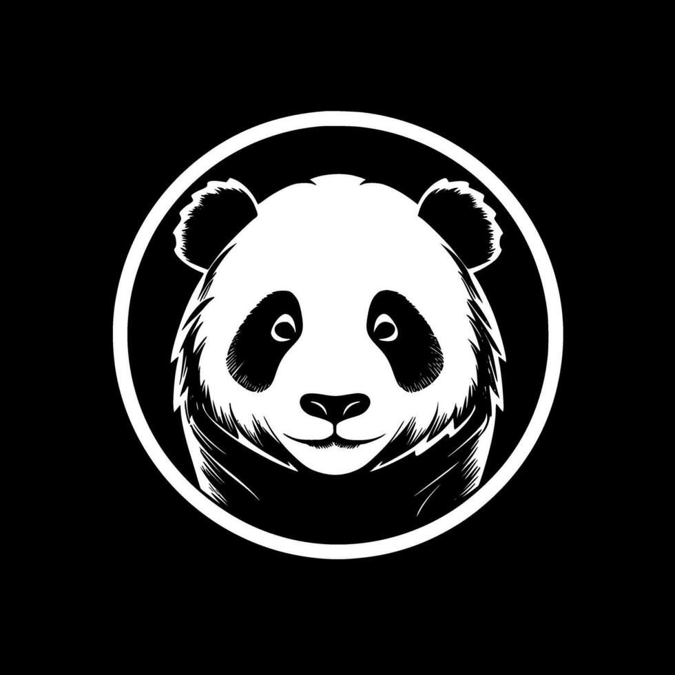 Panda - High Quality Vector Logo - Vector illustration ideal for T-shirt graphic