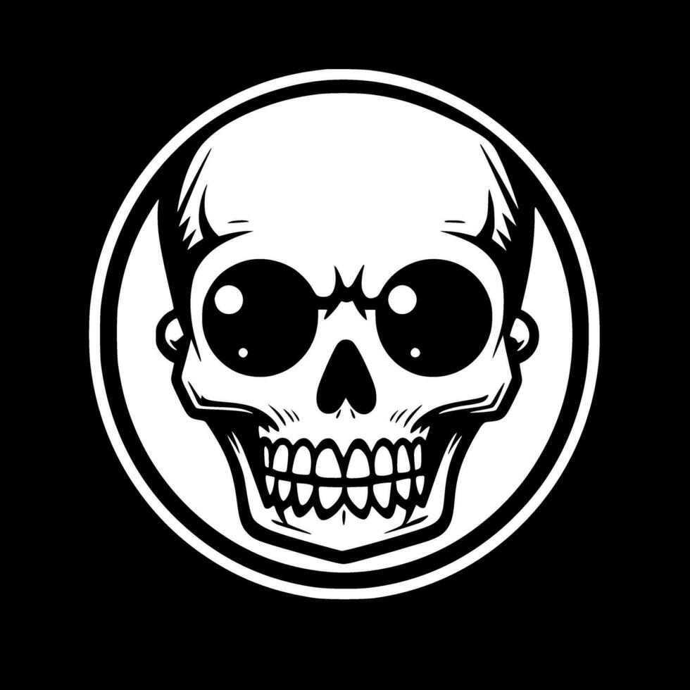 Skull - High Quality Vector Logo - Vector illustration ideal for T-shirt graphic