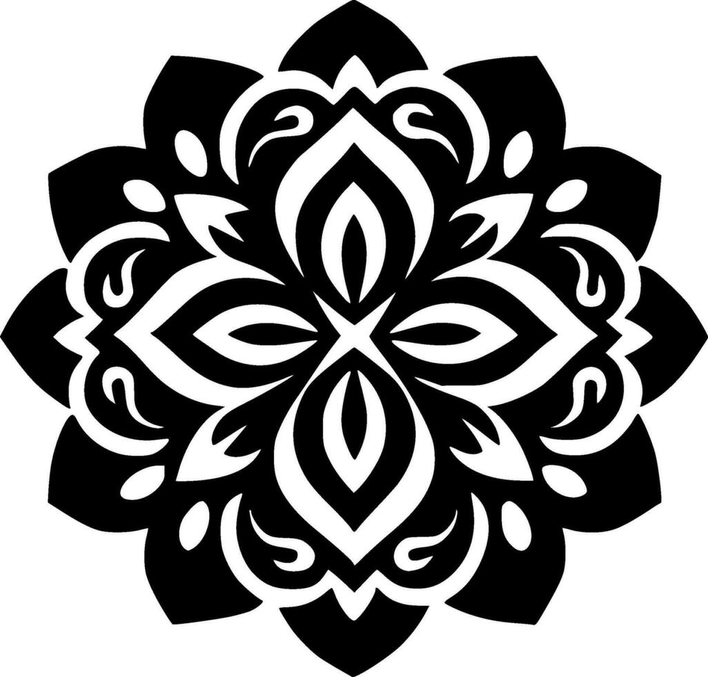 Mandala - High Quality Vector Logo - Vector illustration ideal for T-shirt graphic