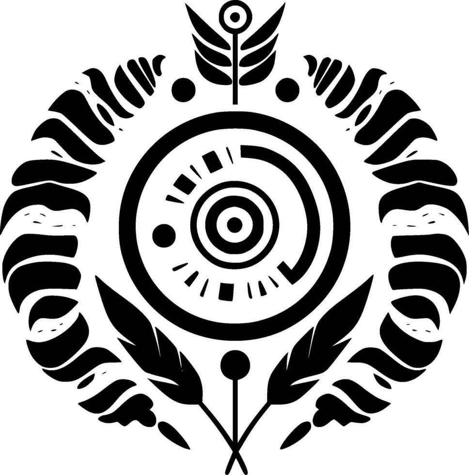 Boho - High Quality Vector Logo - Vector illustration ideal for T-shirt graphic