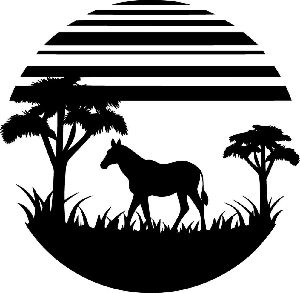 Africa - High Quality Vector Logo - Vector illustration ideal for T-shirt graphic