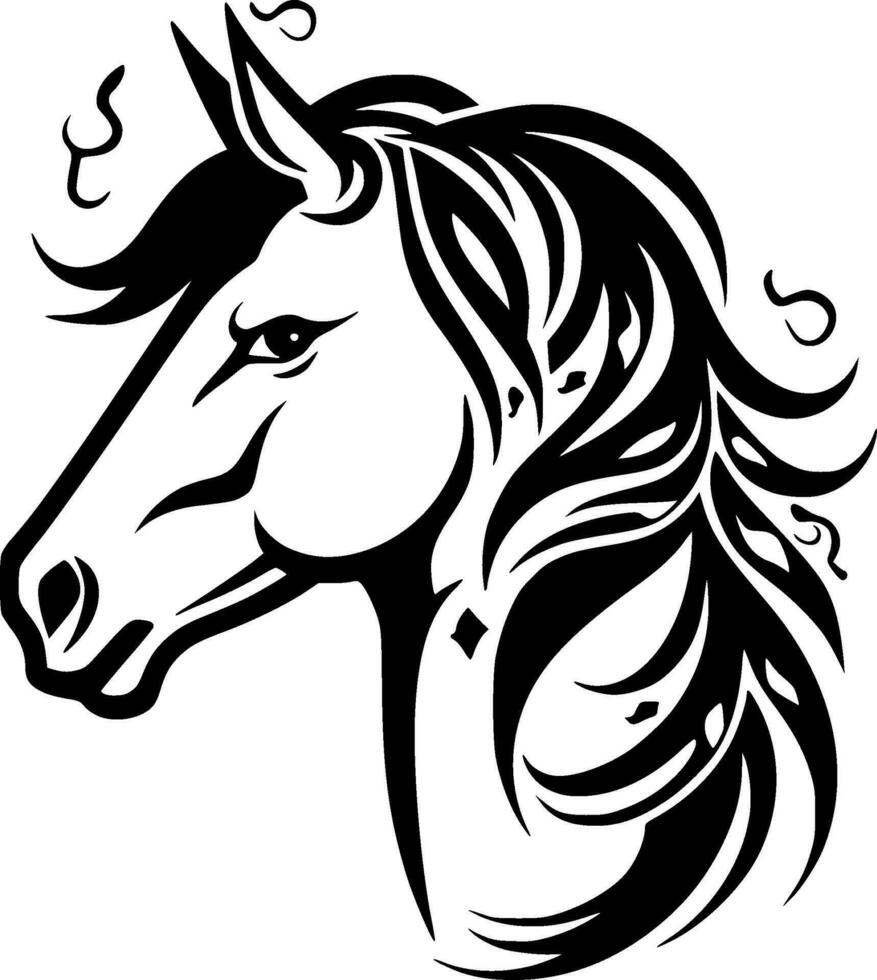 Unicorn - High Quality Vector Logo - Vector illustration ideal for T-shirt graphic