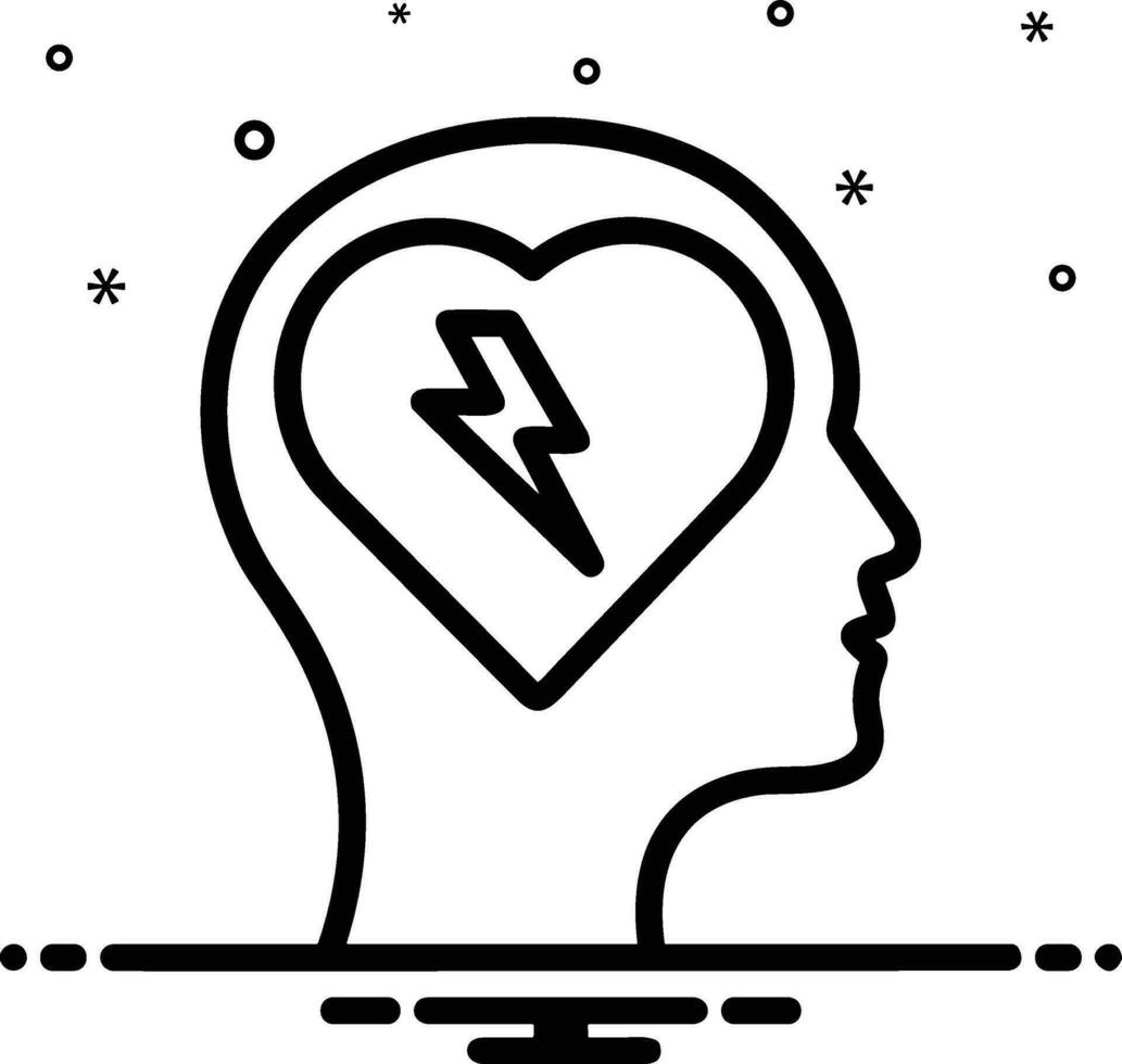 Brain idea symbol icon vector image. Illustration of the creative intelligence think design image. EPS 10