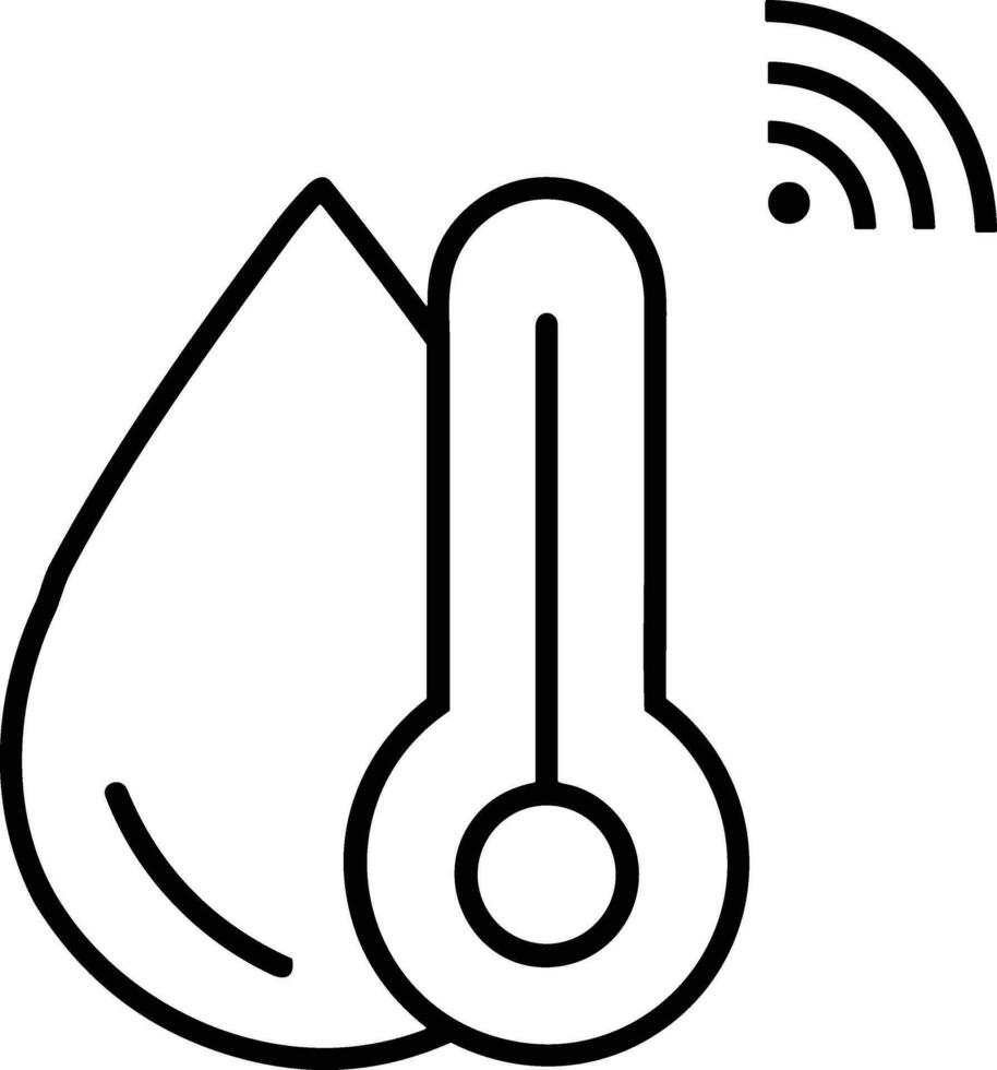 Thermometer medicine icon symbol image vector. Illustration of the temperature cold and hot measure tool design image.EPS 10 vector