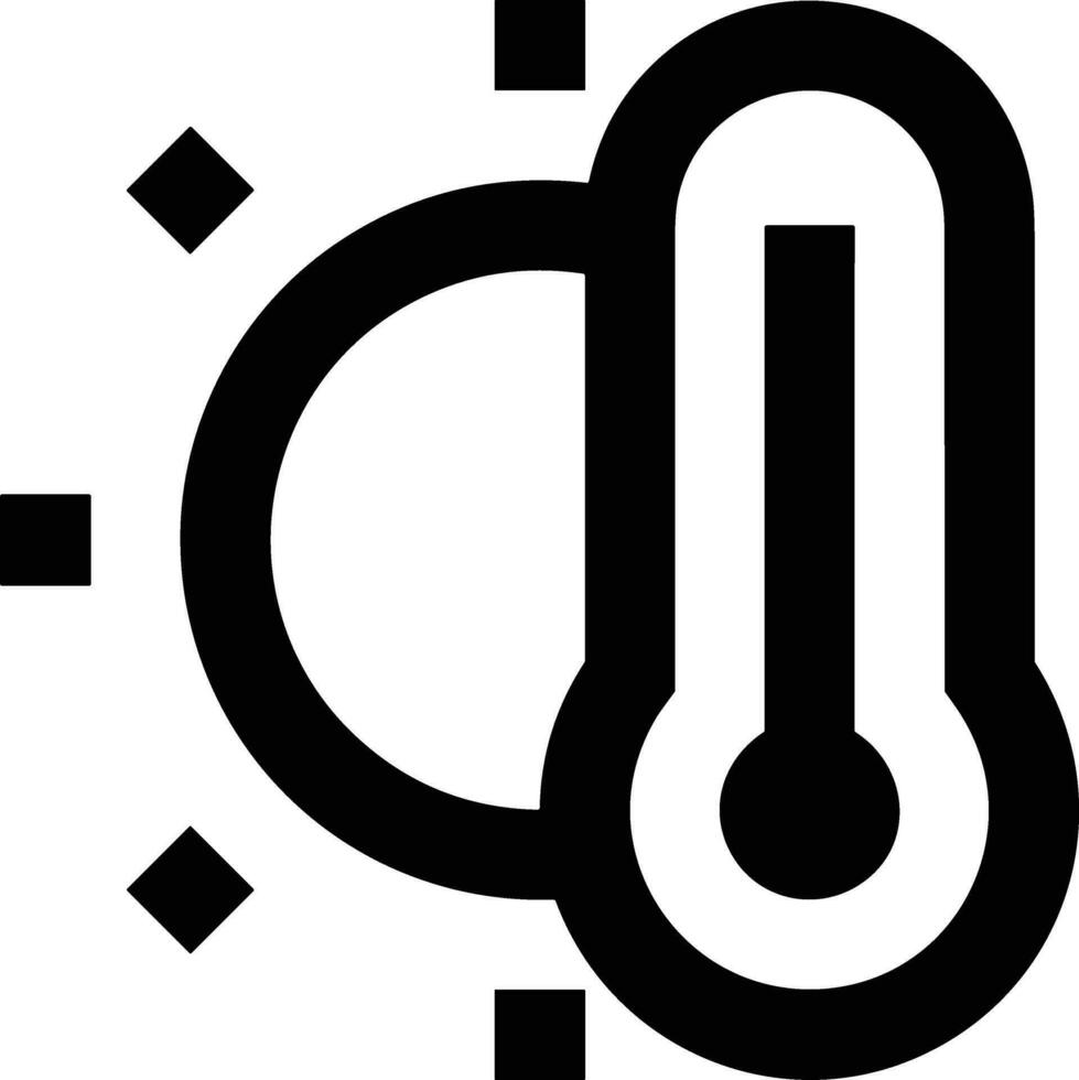 Thermometer medicine icon symbol image vector. Illustration of the temperature cold and hot measure tool design image.EPS 10 vector