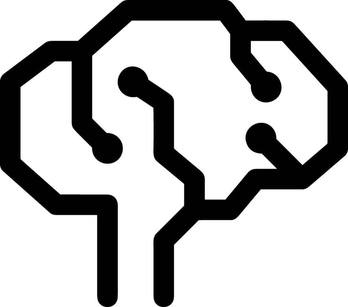 Brain idea symbol icon vector image. Illustration of the creative intelligence think design image. EPS 10