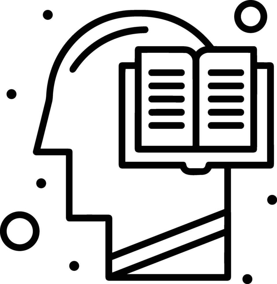 Brain idea symbol icon vector image. Illustration of the creative intelligence think design image. EPS 10