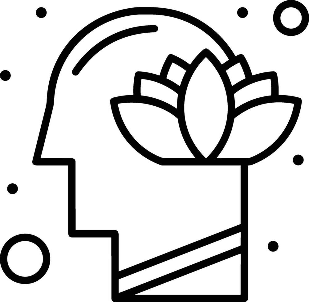 Brain idea symbol icon vector image. Illustration of the creative intelligence think design image. EPS 10