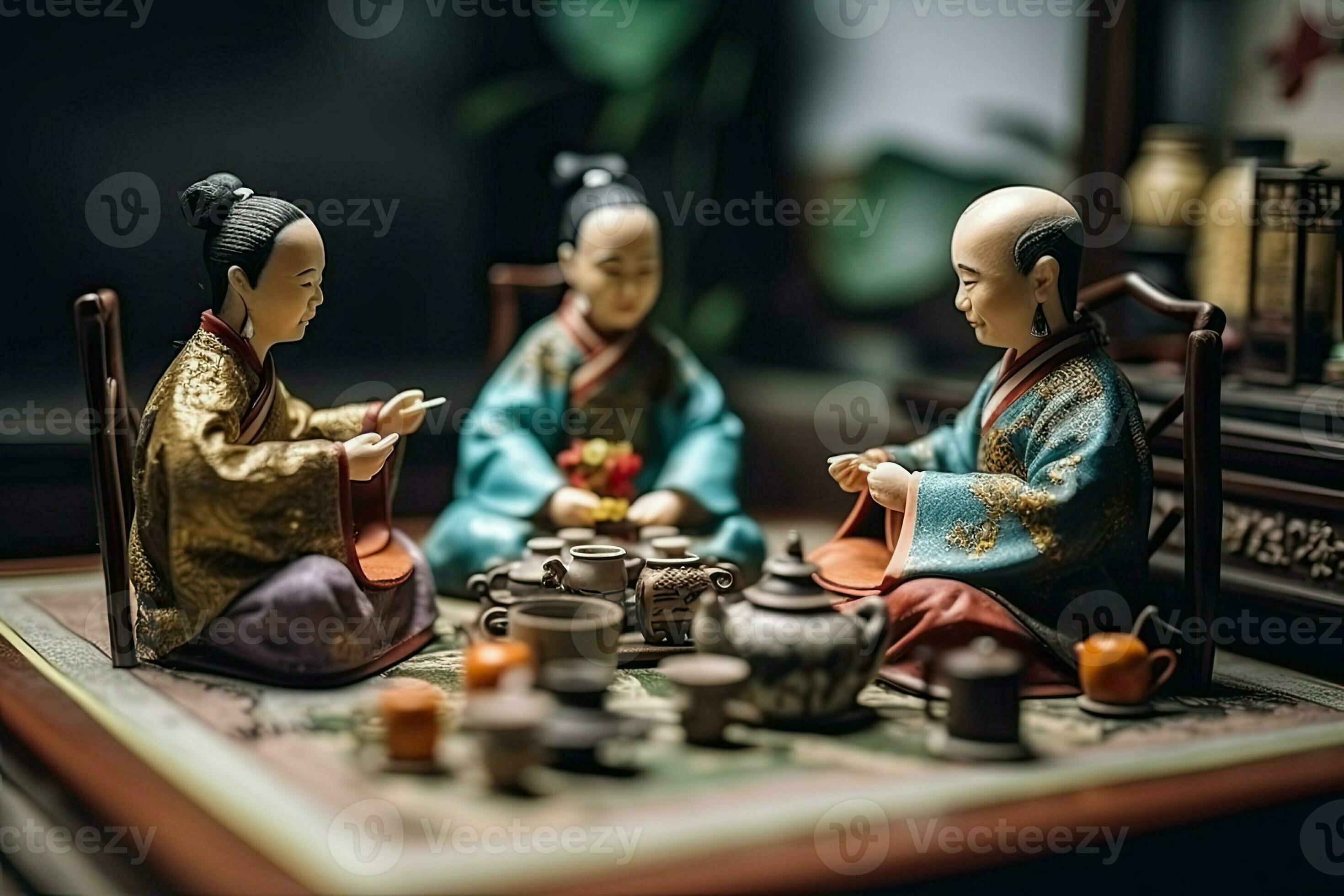 https://static.vecteezy.com/system/resources/previews/027/462/806/large_2x/miniature-tea-ceremony-small-diorama-of-chinese-people-in-ancient-traditional-clothes-drinking-herbal-tea-concept-of-tea-drinking-buddhism-created-with-generative-ai-technology-photo.jpg