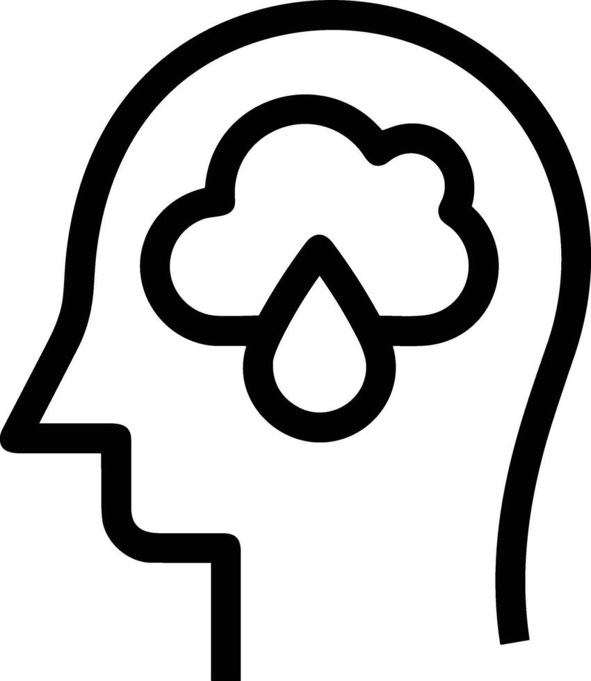 Brain idea symbol icon vector image. Illustration of the creative intelligence think design image. EPS 10