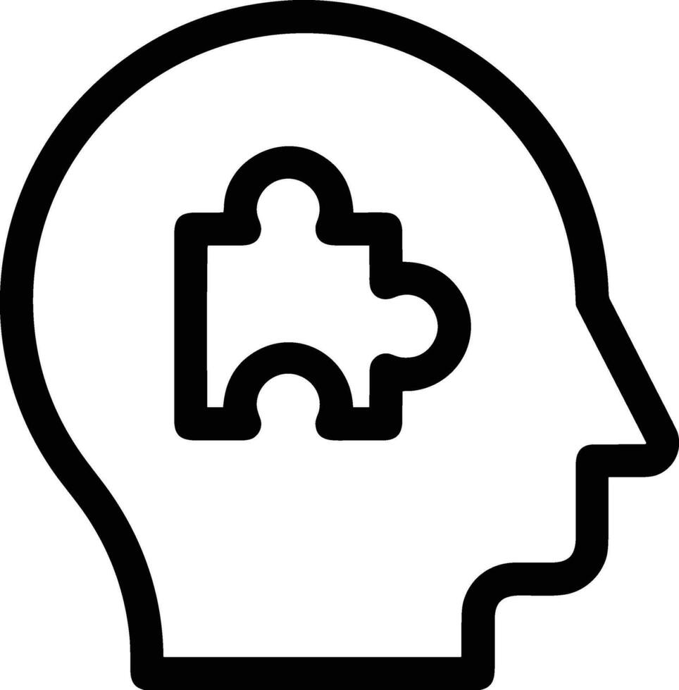 Brain idea symbol icon vector image. Illustration of the creative intelligence think design image. EPS 10