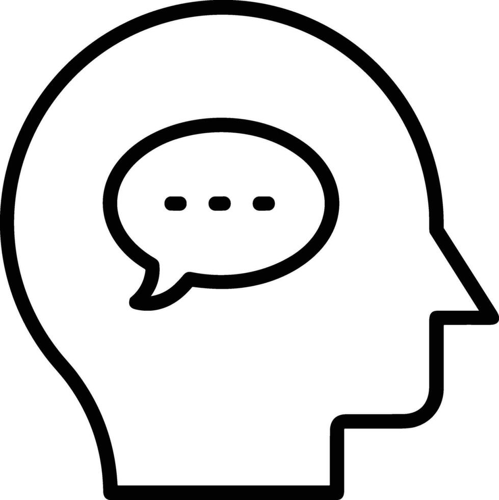 Brain idea symbol icon vector image. Illustration of the creative intelligence think design image. EPS 10