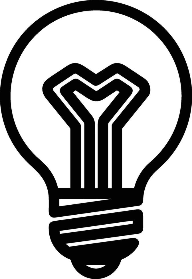 Brain idea symbol icon vector image. Illustration of the creative intelligence think design image. EPS 10