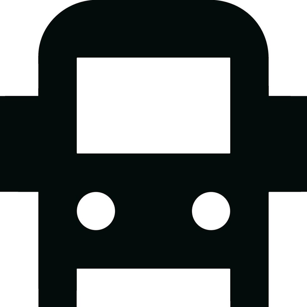 Bus transportation symbol icon vector image. Illustration of the silhouette bus transport public travel design image. EPS 10