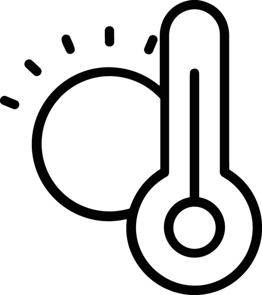 Thermometer medicine icon symbol image vector. Illustration of the temperature cold and hot measure tool design image.EPS 10 vector