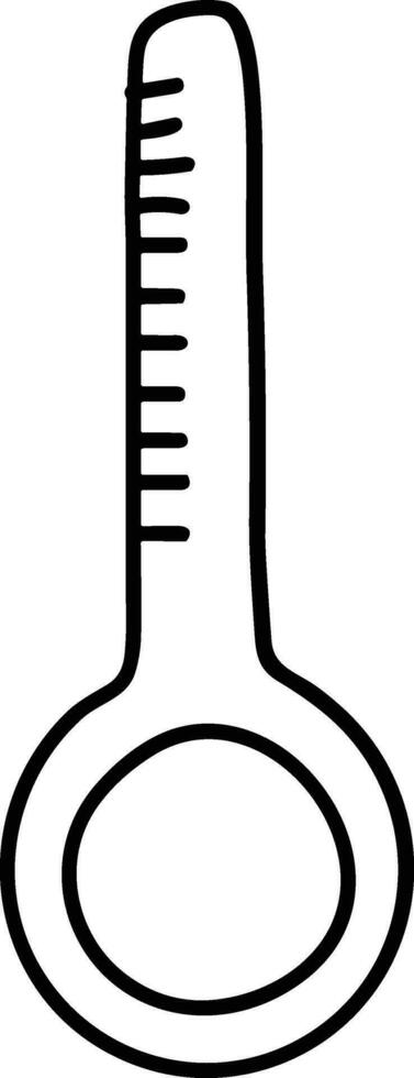 Thermometer medicine icon symbol image vector. Illustration of the temperature cold and hot measure tool design image.EPS 10 vector