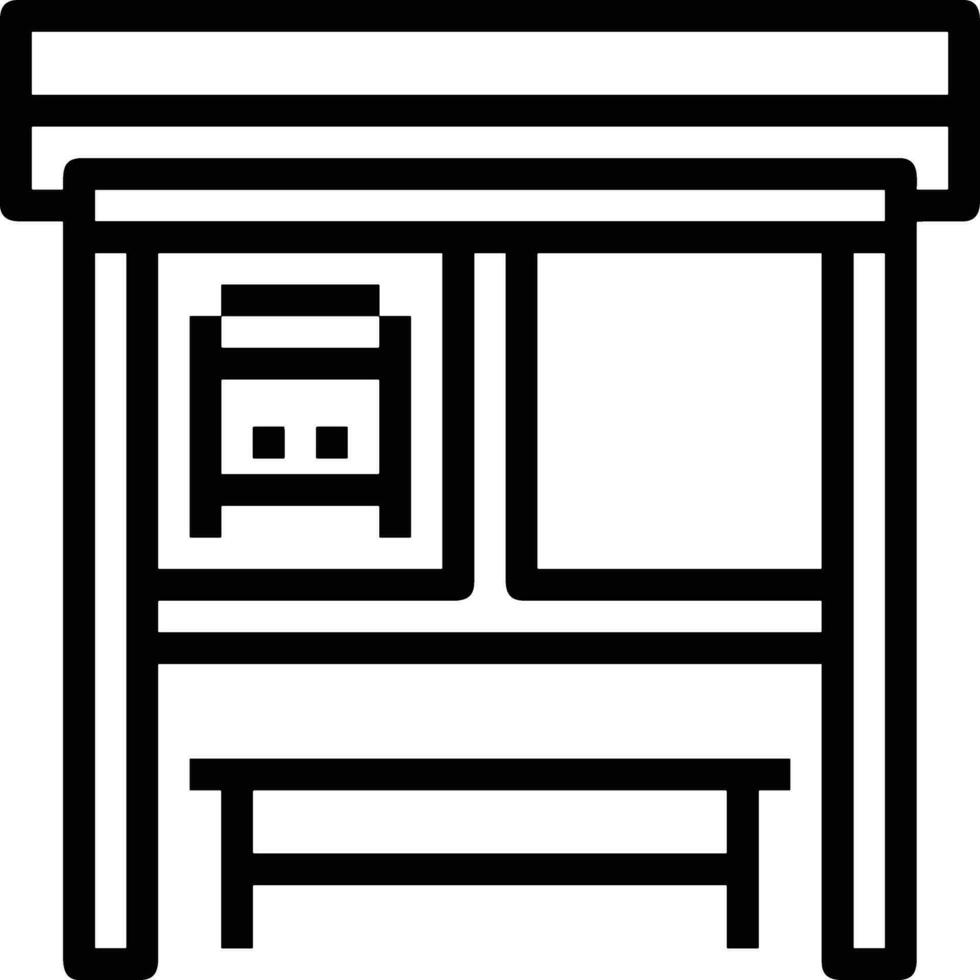 Bus transportation symbol icon vector image. Illustration of the silhouette bus transport public travel design image. EPS 10