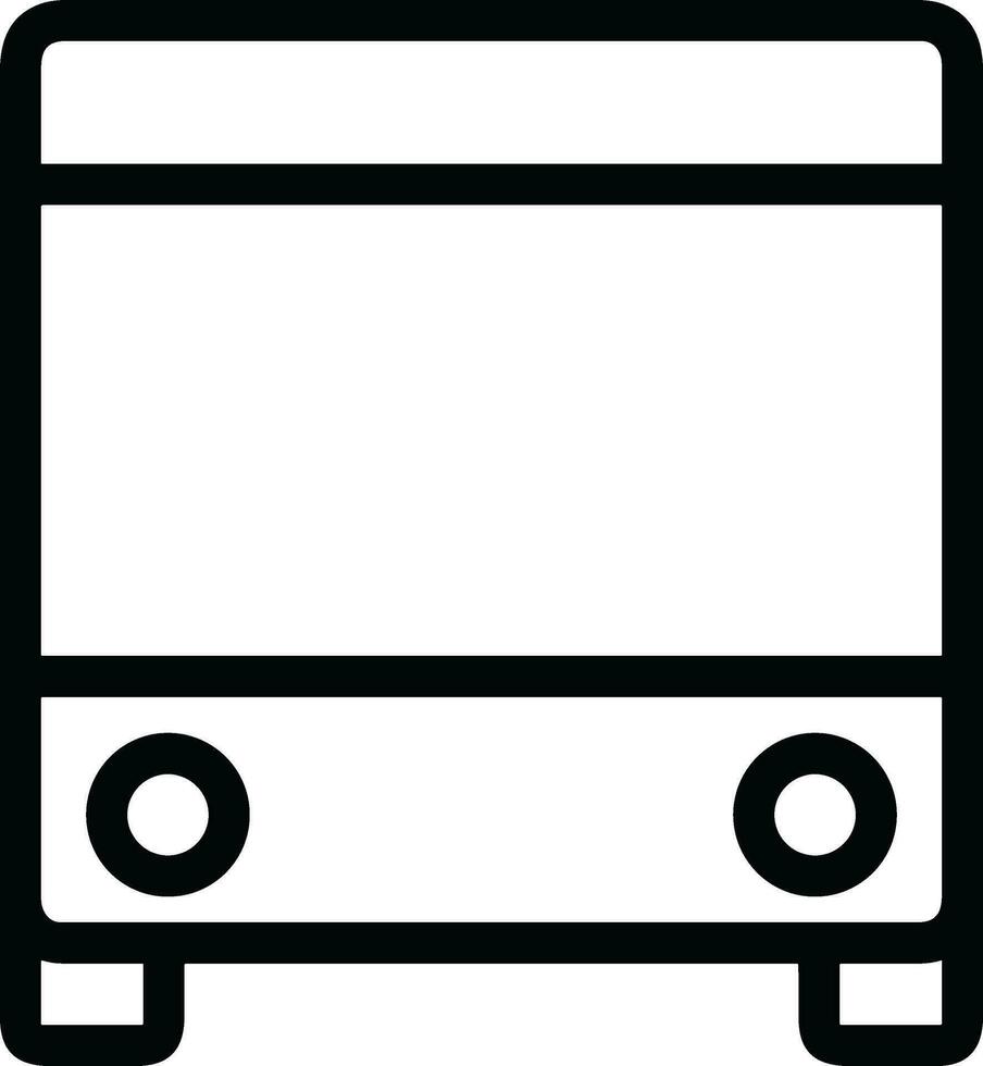 autobús transporte símbolo icono vector imagen. ilustración de el silueta autobús transporte público viaje diseño imagen. eps 10