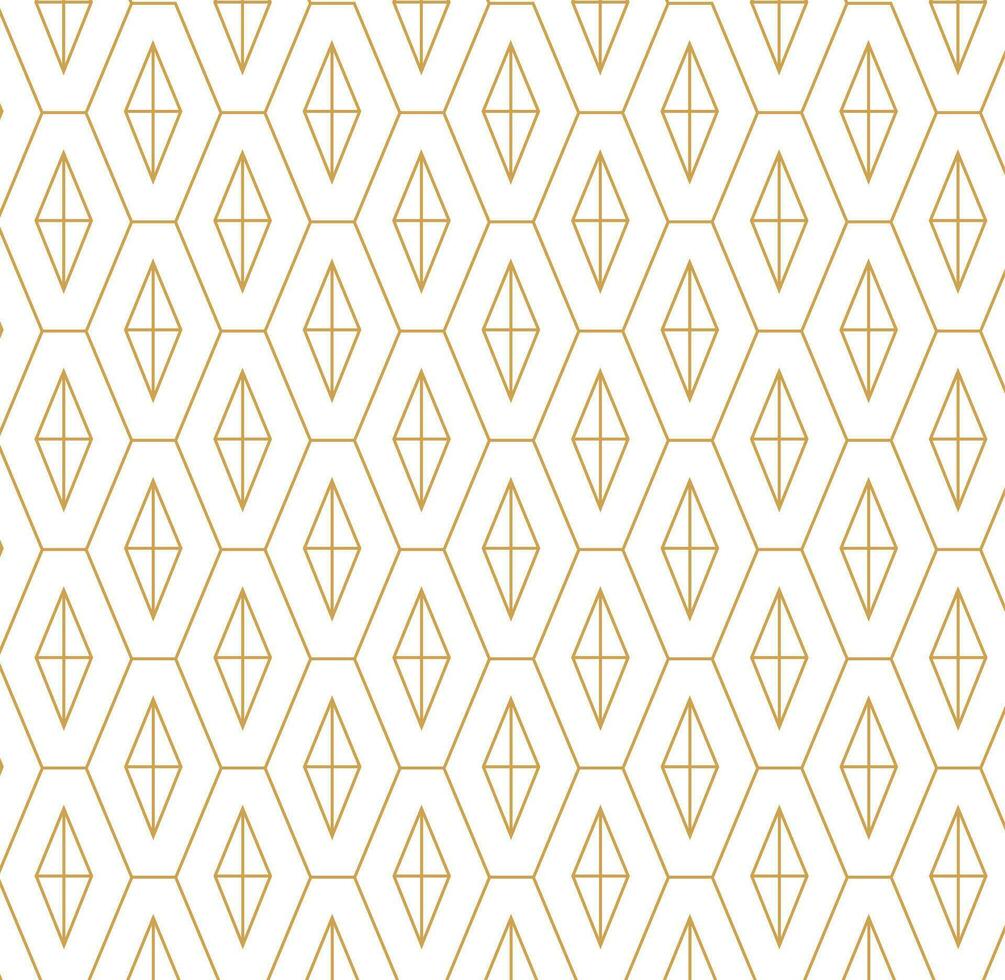 Seamless geometric pattern with lines vector background