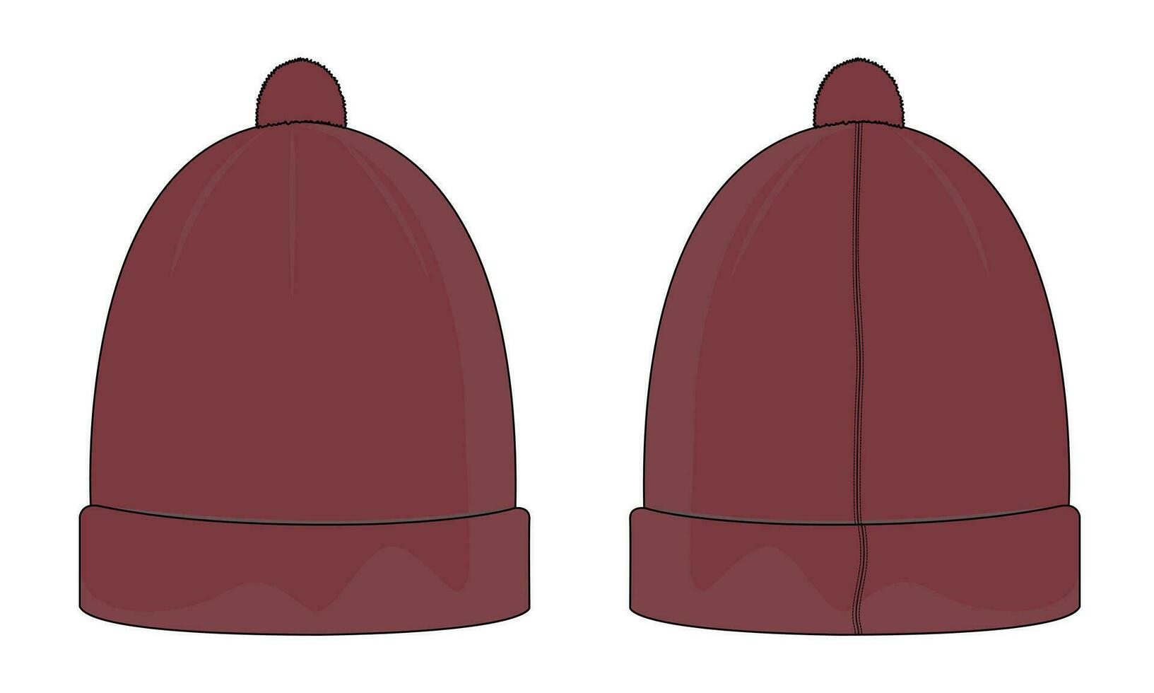 anie technical drawing fashion flat sketch vector illustration template front and back views