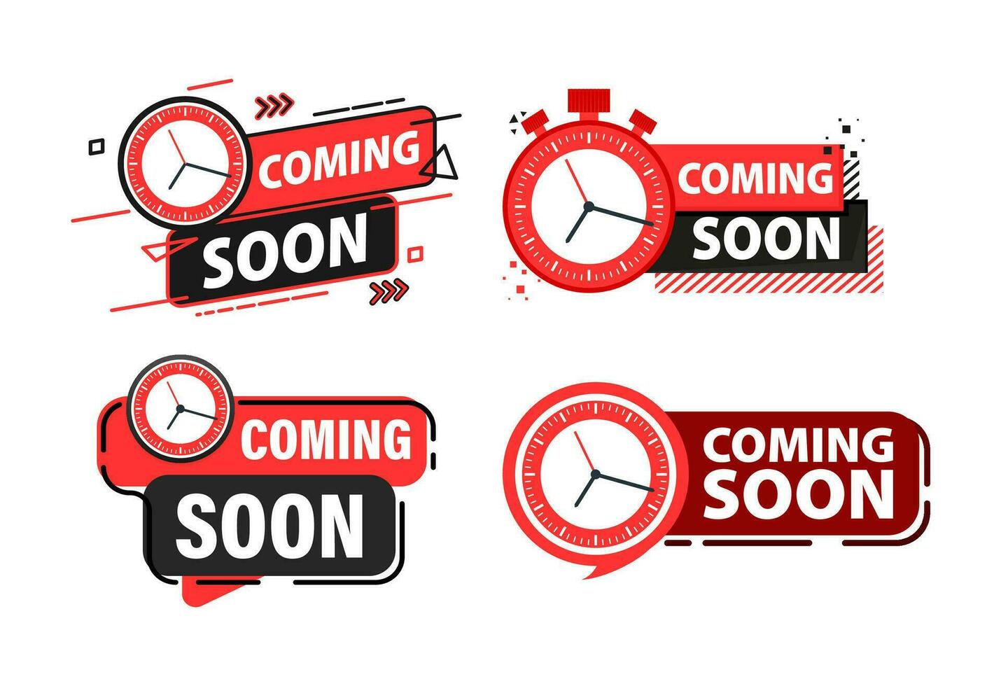 Coming Soon Anticipation and Excitement for Upcoming Products and Services. New product release vector