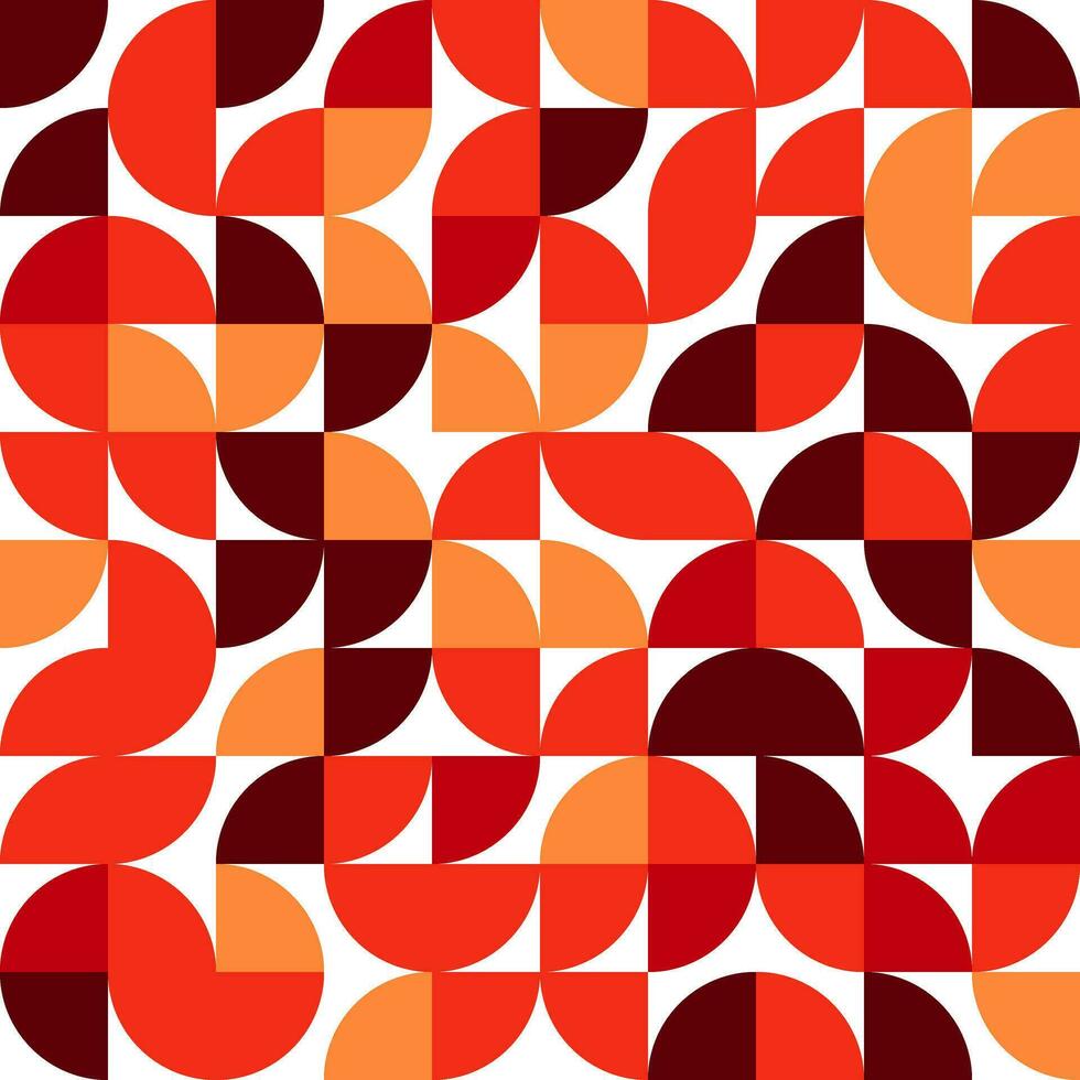 Vector illustration of Abstract pattern background with red, orange and brown colors