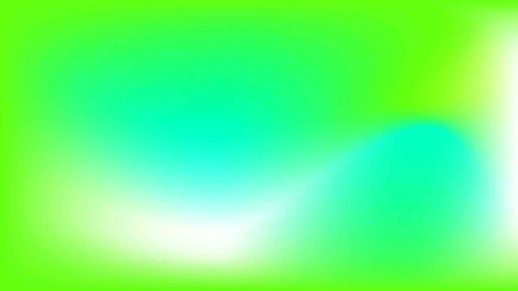 Colorful and vibrant vector liquid green gradient background for web design and other