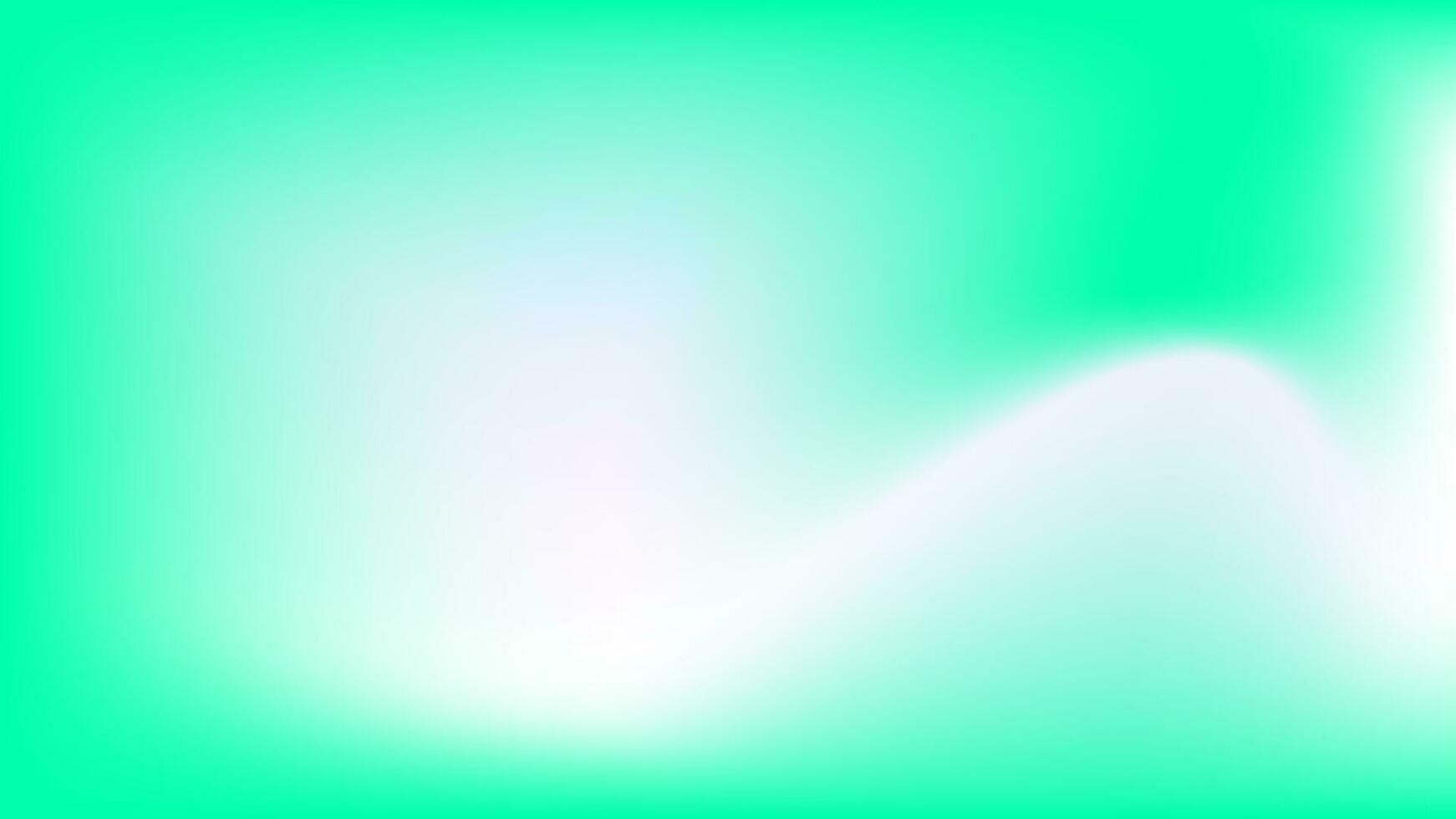 Colorful and vibrant vector liquid green gradient background for web design and other