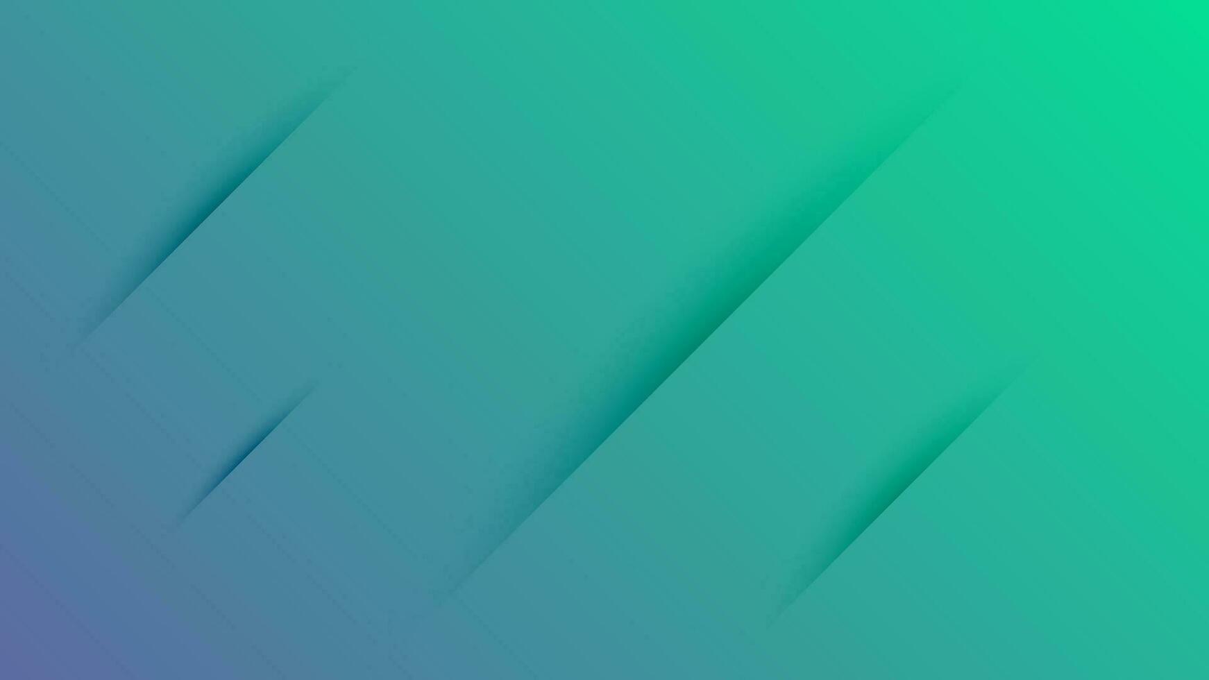 Vibrant and colorful vector green and blue gradient background for web design and other in sliced style