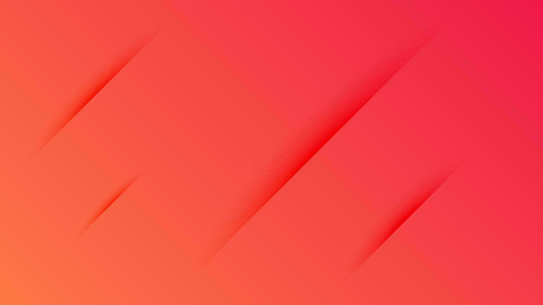 Vibrant and colorful vector orange gradient background for web design and other in sliced style