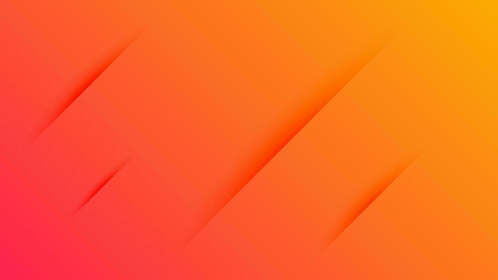 Vibrant and colorful vector orange gradient background for web design and other in sliced style