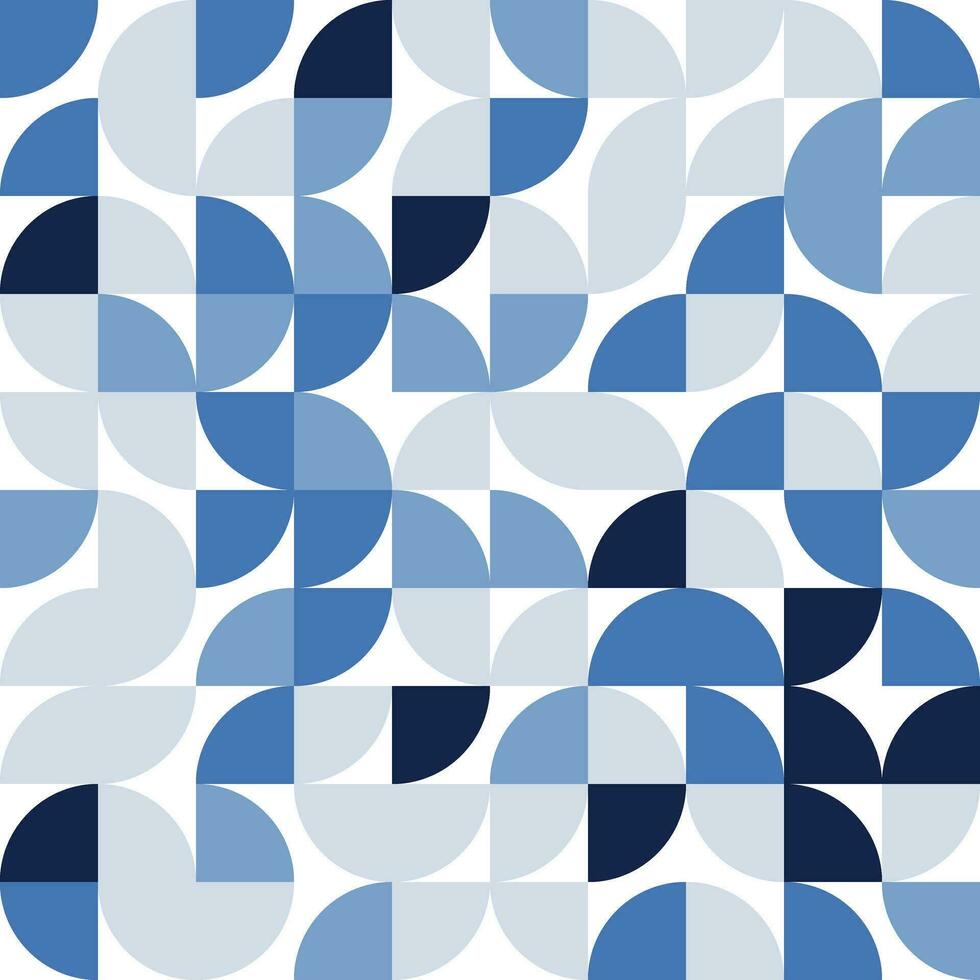 Vector illustration of Abstract pattern background with blue colors