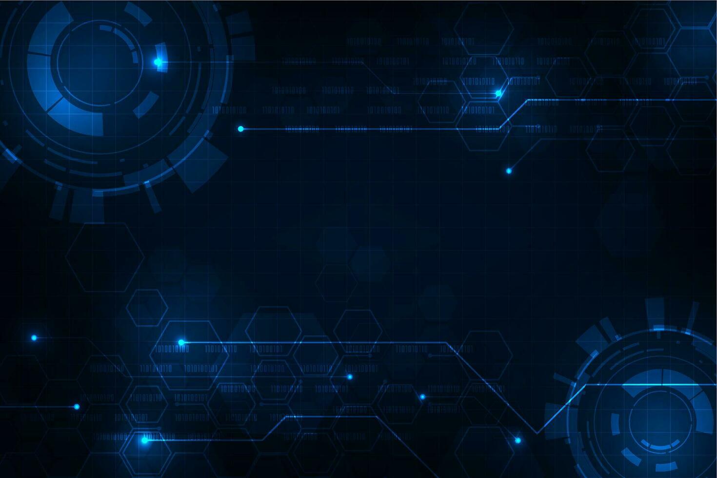 Vector circuit abstract circuit technology background. Hitech digital concept.