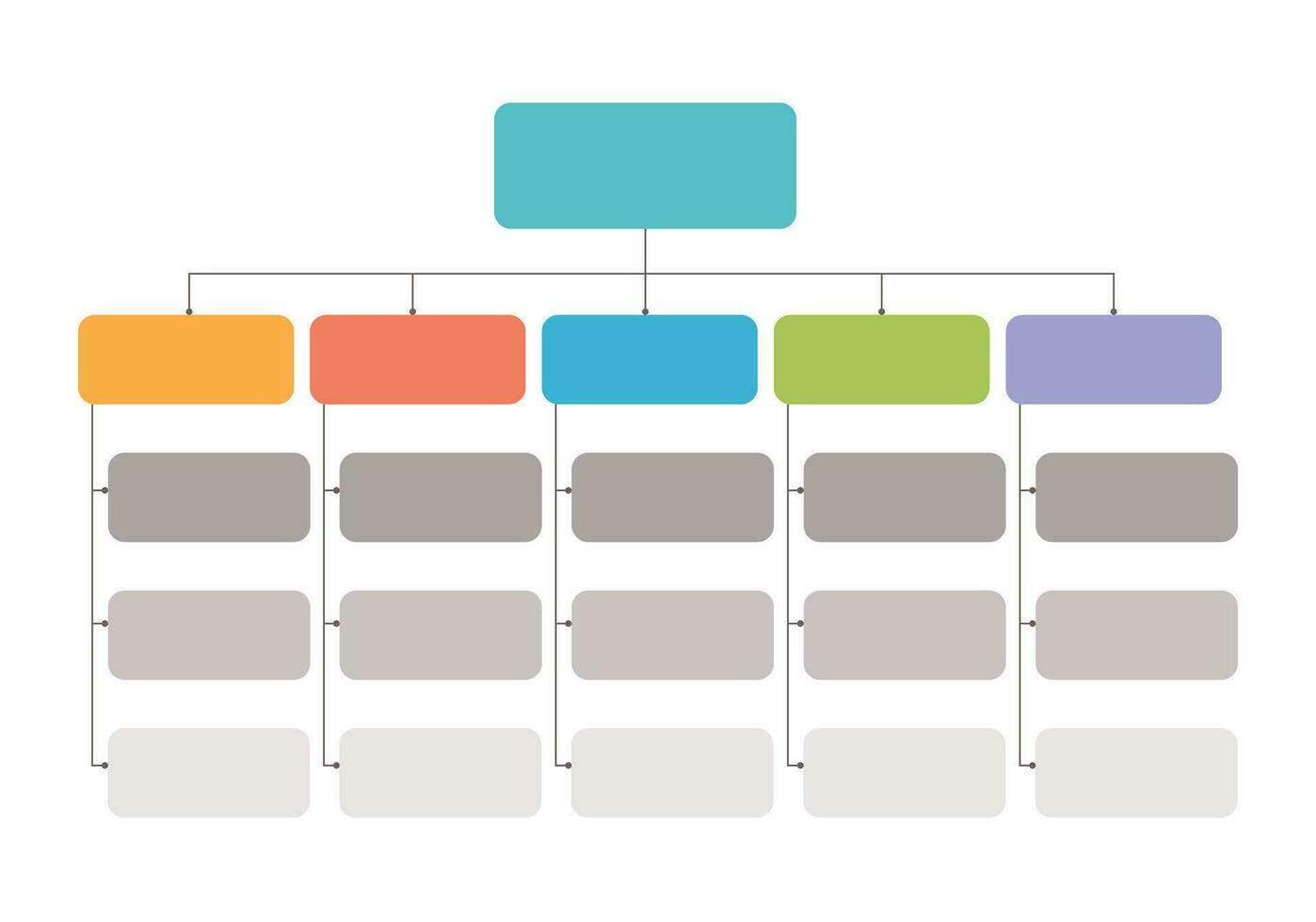 Infographic, Flowchart, Workflow, diagram, organization chart, vector illustration.