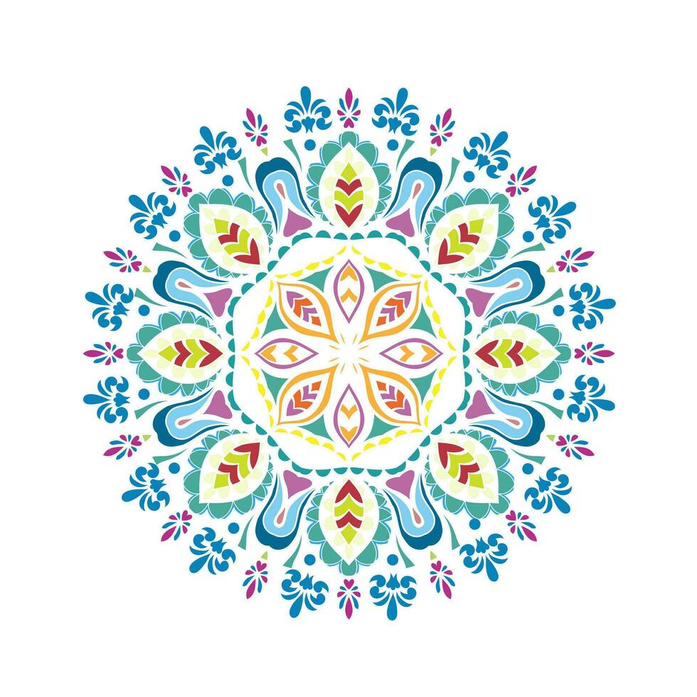 Beautiful mandala ornament design with geometric circle element made in vector Realistic Luxury mandala background beautiful mandala design illustration