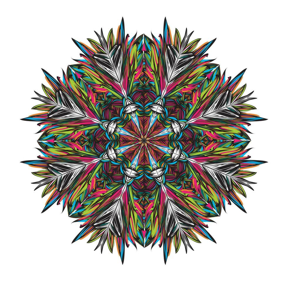 Beautiful mandala ornament design with geometric circle element made in vector Realistic Luxury mandala background beautiful mandala design illustration
